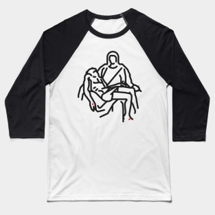 Pieta Baseball T-Shirt